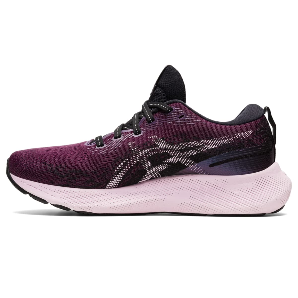 ASICS Women's Gel-Nimbus LITE 3 Running Shoes, 8, DEEP Plum/Barely Rose