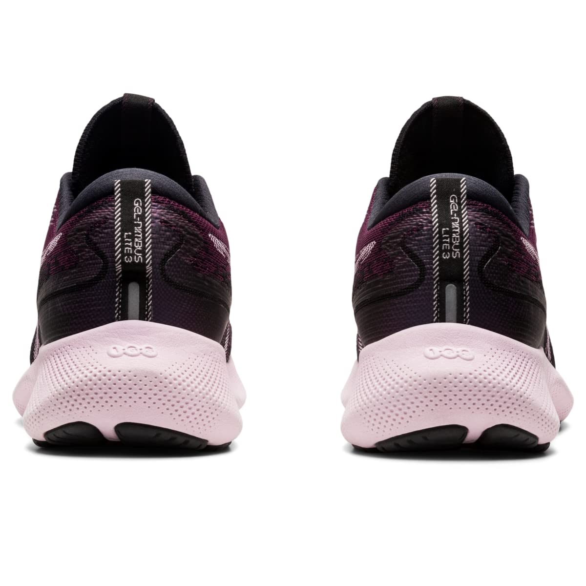 ASICS Women's Gel-Nimbus LITE 3 Running Shoes, 8, DEEP Plum/Barely Rose