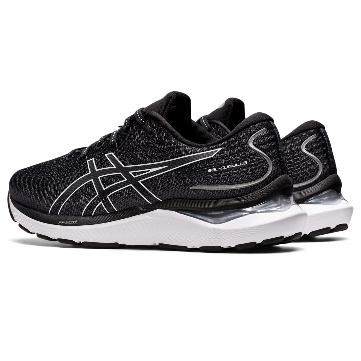 ASICS Women's Gel-Cumulus 24 Running Shoes, 8.5, Carrier Grey/White