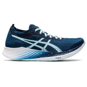 ASICS Women's Magic Speed Running Shoes, 8.5, MAKO Blue/Clear Blue