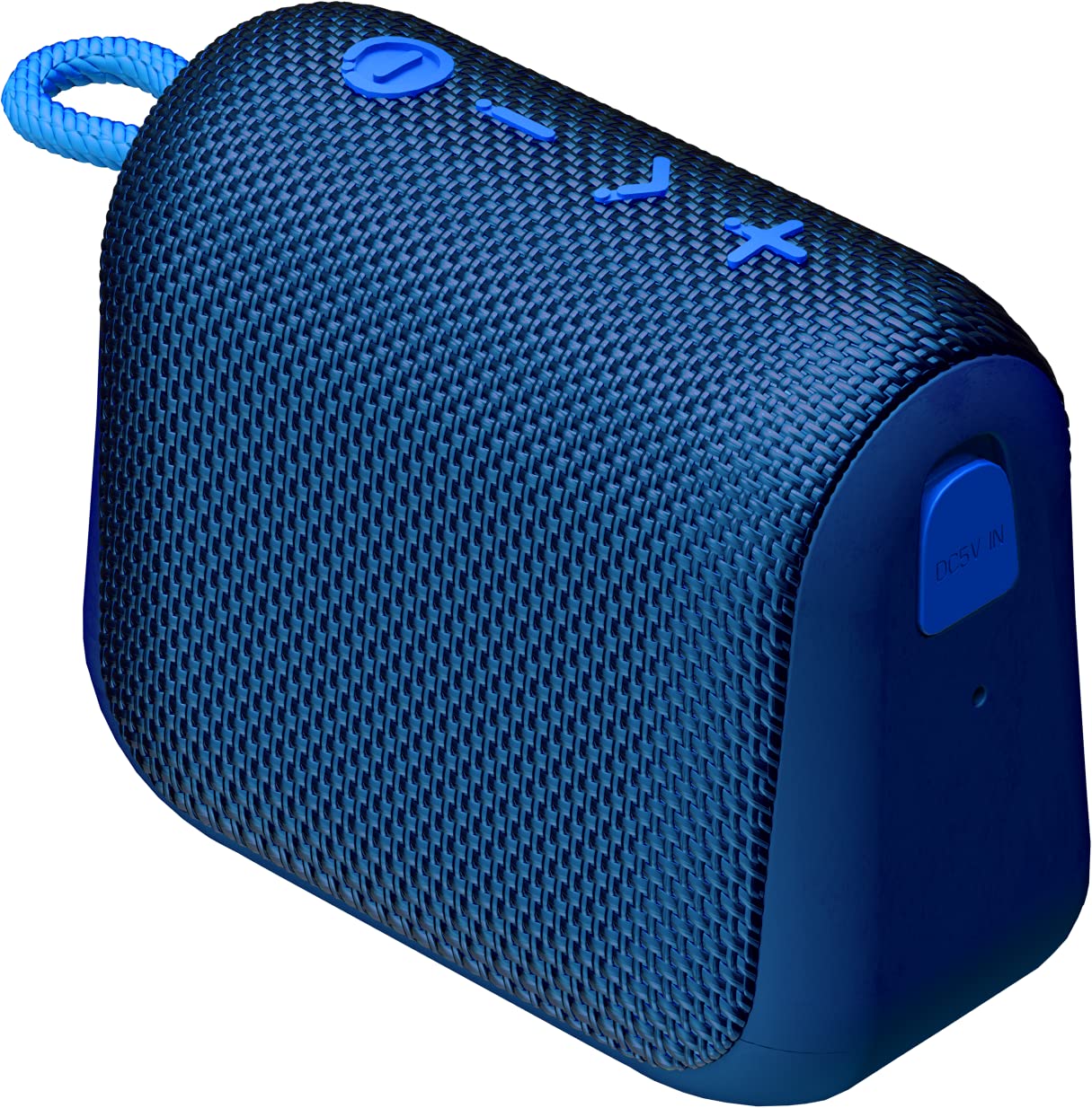 Raycon Everyday Speaker with Microphone IP67 Dustproof and Waterproof TWS Multilink Bluetooth 5.0 Portable Outdoor Wireless Speaker for Home, Outdoors, Travel (Electric Blue)