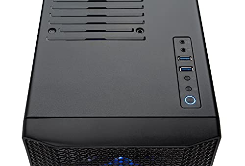 Skytech Gaming Blaze 3.0 Gaming PC Desktop – AMD Ryzen 5 3600 3.6GHz, RTX 3060 Ti 8G GDDR6, 1TB NVMe, 16G DDR4 3000, 600W Gold PSU, AC Wi-Fi, Windows 10 Home 64-bit, Black