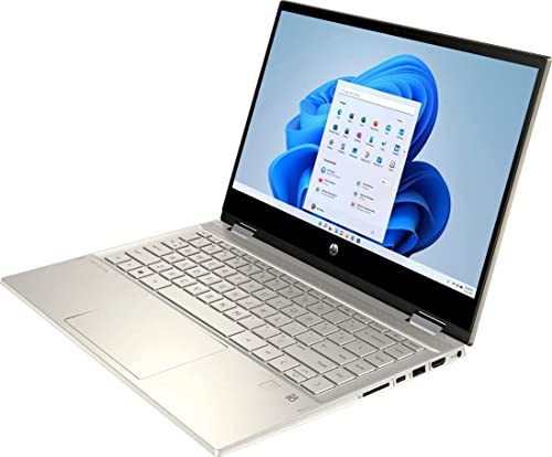 HP Pavilion x360 m 14’’ FHD Touch 2- in-1 Laptop/Tablet PC, Intel Core i5-1135G7 up to 4.2GHz, 8GB DDR4, 256GB SSD, Backlit KB, Fingerprint Reader, BO Play Gold 8GB RAM 256GB SSD