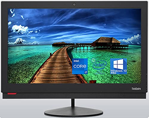 Lenovo ThinkCentre M900z All in One Desktop, 23.8€ FHD, Intel i7-6700 Upto 4.0GHz, 32GB RAM, 256GB SSD, Webcam, DVDRW, DisplayPort, Windows 10 Pro (Renewed)