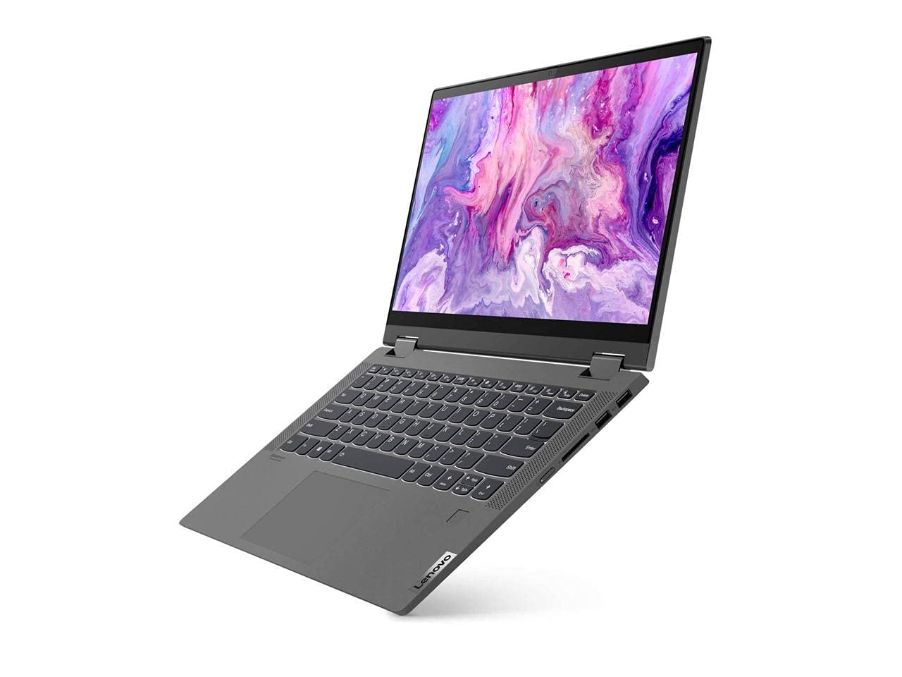 Lenovo Flex 5 14" FHD IPS 2-in-1 Touchscreen Laptop | AMD Ryzen 7 4700U 8-Core | 8GB DDR4 RAM | 512GB SSD | Backlit Keyboard | Fingerprint Reader | Win 10 | with Laptop Stand Bundled