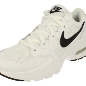 Nike Womens Air Max Fusion Running Trainers CJ1671 Sneakers Shoes (UK 7.5 US 10 EU 42, White Black 100)