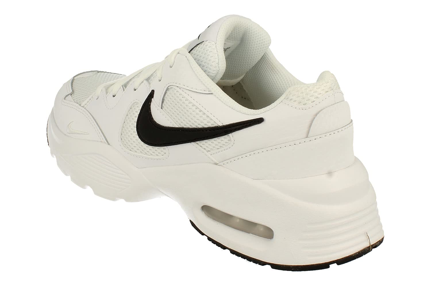 Nike Womens Air Max Fusion Running Trainers CJ1671 Sneakers Shoes (UK 7.5 US 10 EU 42, White Black 100)