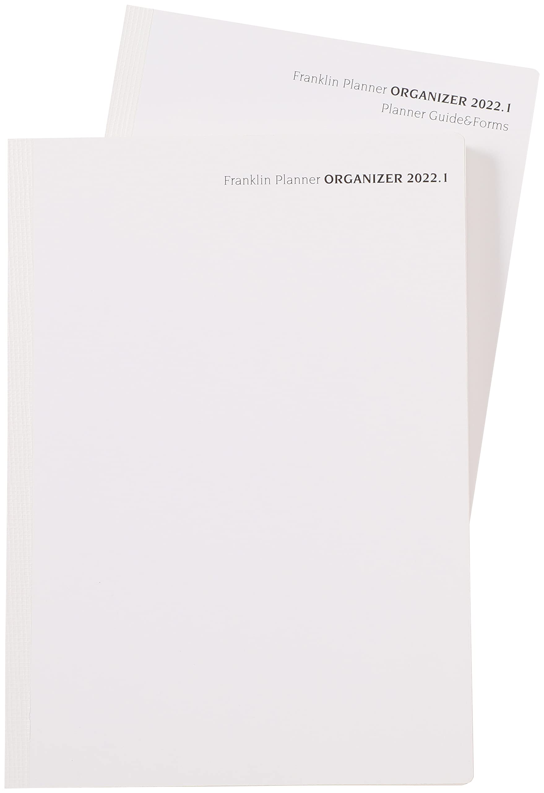 Franklin Planner Organizer, 1 Page a Day Uncovered, January 2022, A5 65393