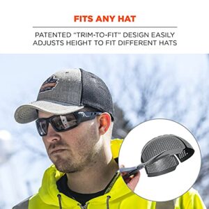 Ergodyne Skullerz 8945F(x) Universal Bump Cap Insert with Extra Venting, Fits Into Any Baseball Hat, Charcoal