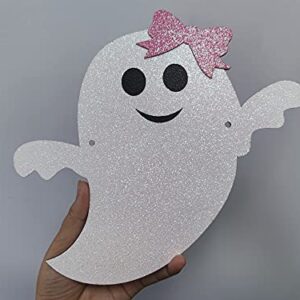 What Will Baby Boo Be Banner with Ghost Garland Halloween Gender Reveal Banner Halloween Baby Shower Banner for Halloween Baby Gender Reveal Decorations