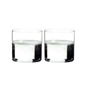 Riedel O Wine Water Tumbler (4-Pack) with Polishing Cloth Bundle (3 Items)