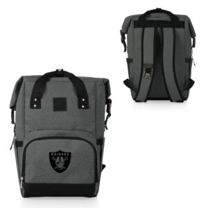 PICNIC TIME Gray Las Vegas Raiders Backpack