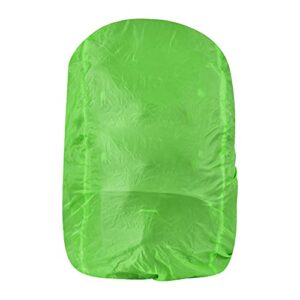 sungooyue waterproof camping climbing bag cover, polyester outdoor ultralight backpack cover with hooded(green)