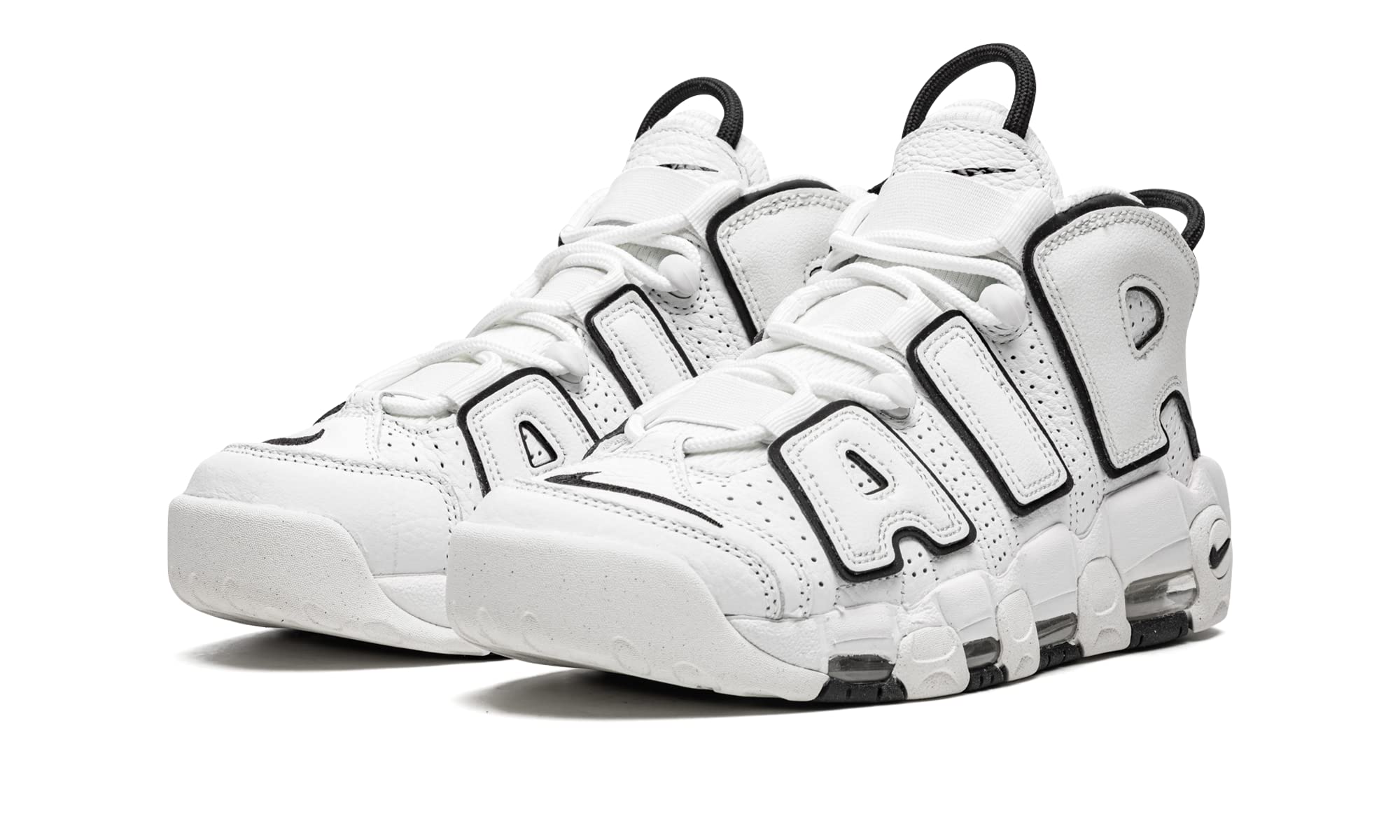 Nike Womens WMNS Air More Uptempo DO6718 100 White/Black - Size 7W