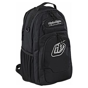troy lee designs albek whitebridge lightweight universal gear work laptop backpack. 19.6 inch length. black