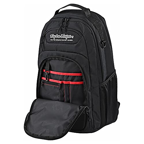 Troy Lee Designs Albek Whitebridge Lightweight Universal Gear Work Laptop Backpack. 19.6 inch length. Black