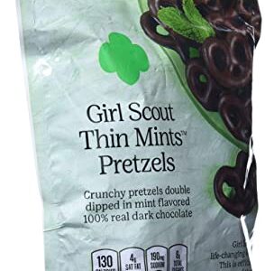 Girl Scout Thin Mints Pretzels 100% Real Dark Chocolate, 26 Oz