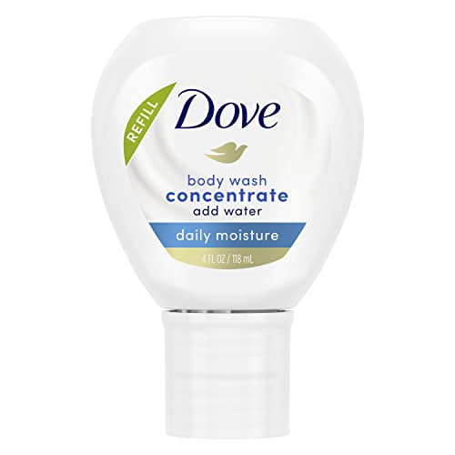 Dove Concentrate Refill For Instantly Soft Skin And Lasting Nourishment Daily Moisture Refill For Use With Dove Reusable Bottle 4 Fl Oz