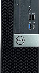 Dell Optiplex 7060 SFF Desktop i5-8500 UP to 4.10GHz 16GB DDR4 256GB NVMe M.2 SSD Wireless Keyboard Mouse Built in WiFi & BT Dual Monitor Support Win10 Pro (Renewed)