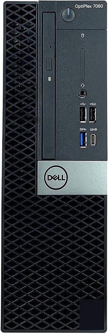 Dell Optiplex 7060 SFF Business Desktop i7-8700 UP to 4.60GHz 32GB DDR4 New 1TB NVMe M.2 SSD Wireless Keyboard Mouse Built in WiFi BT Dual Monitor Support Win10 Pro (Renewed)