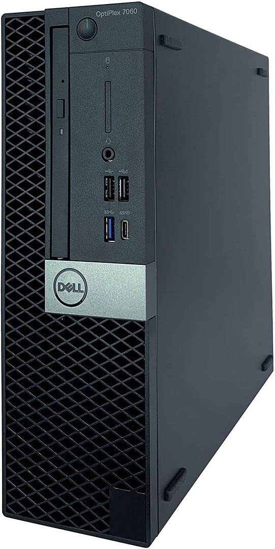 Dell Optiplex 7060 SFF Business Desktop i7-8700 UP to 4.60GHz 32GB DDR4 New 1TB NVMe M.2 SSD Wireless Keyboard Mouse Built in WiFi BT Dual Monitor Support Win10 Pro (Renewed)