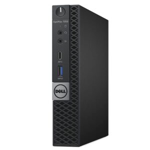 Dell Optiplex 7050 Micro Business Desktop i7-6700T UP to 3.60GHz 16GB DDR4 256GB NVMe M.2 SSD Wireless Keyboard Mouse WiFi BT HDMI Duel Monitor Support Win10 Pro (Renewed)
