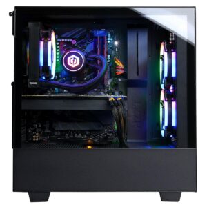 CyberpowerPC Gamer Supreme Liquid Cool Gaming Desktop Computer, Intel Core i9-11900KF 3.5GHz, 16GB RAM, 1TB SSD + 2TB HDD, NVIDIA GeForce RTX 3090 24GB, Windows 10 Home, Free Upgrade to Windows 11