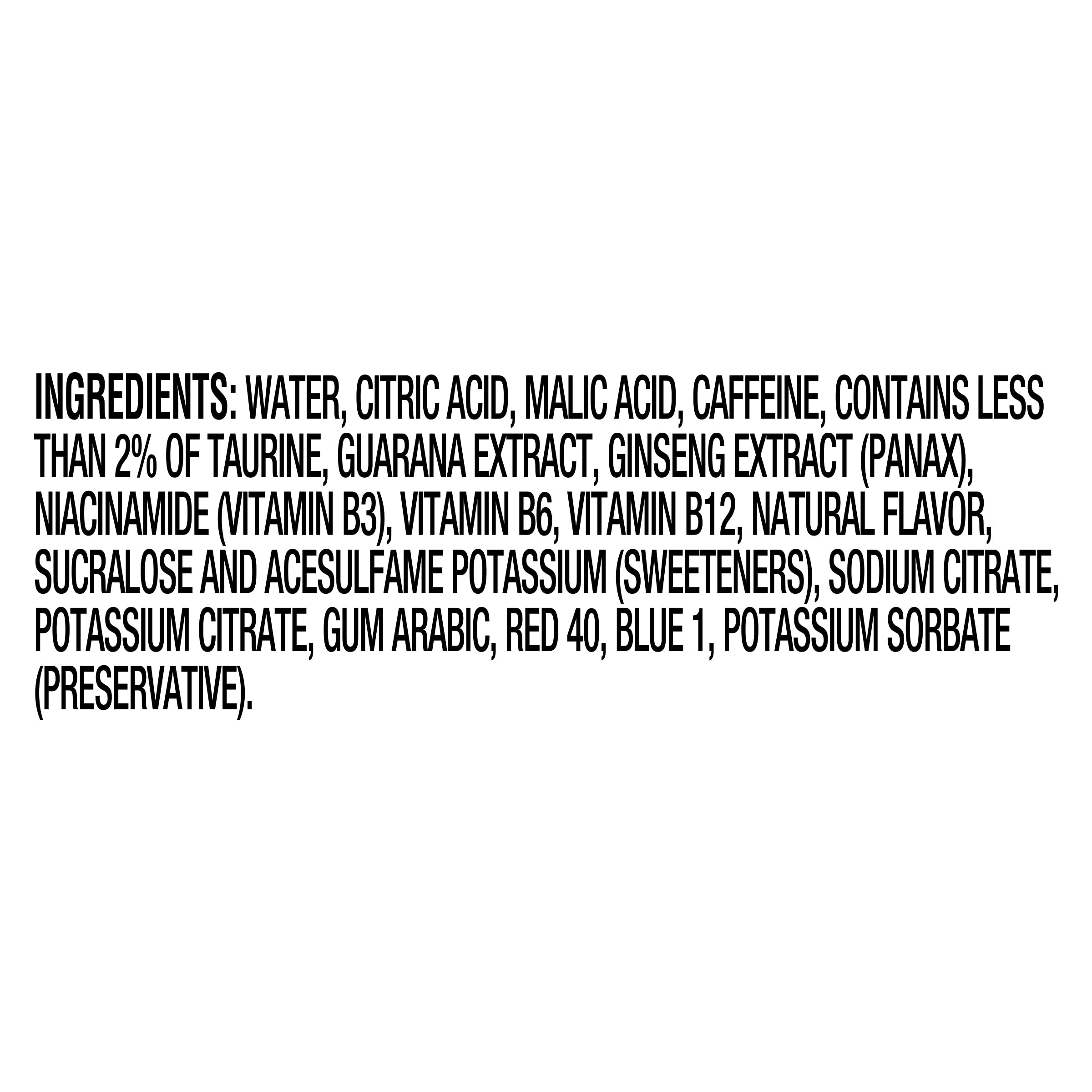 MiO Energy Acai Berry Storm Naturally Flavored with other natural flavors Liquid Water Enhancer Drink Mix with Caffeine & B Vitamins with 2X More (3.24 fl. oz. Bottle)