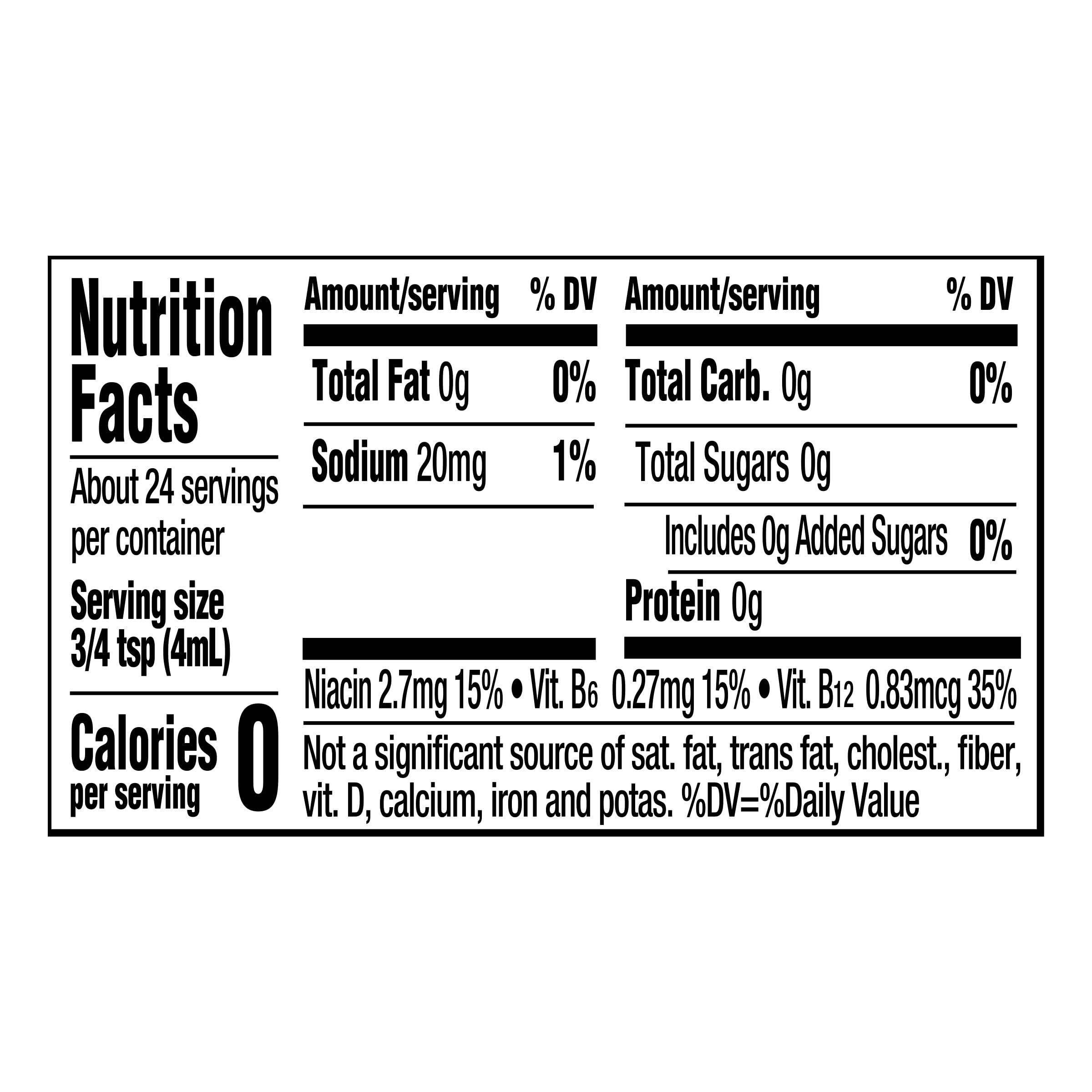 MiO Energy Acai Berry Storm Naturally Flavored with other natural flavors Liquid Water Enhancer Drink Mix with Caffeine & B Vitamins with 2X More (3.24 fl. oz. Bottle)