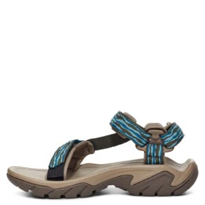 teva women's terra fi 5 universal sandal, foggy mountain blue/green, 10