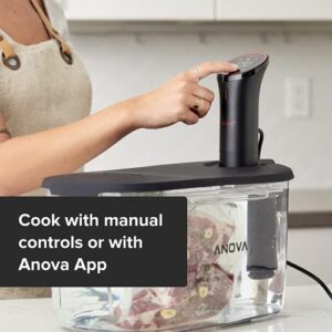 Anova Culinary (ANOVA)ᴿᴱᴰ Precision Cooker Nano, Black, Small