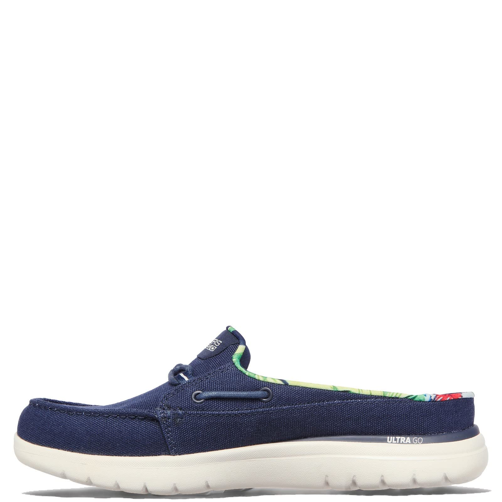 Skechers Women's ON-The-GO Flex-Salt Water Boat Shoe, Navy, 8