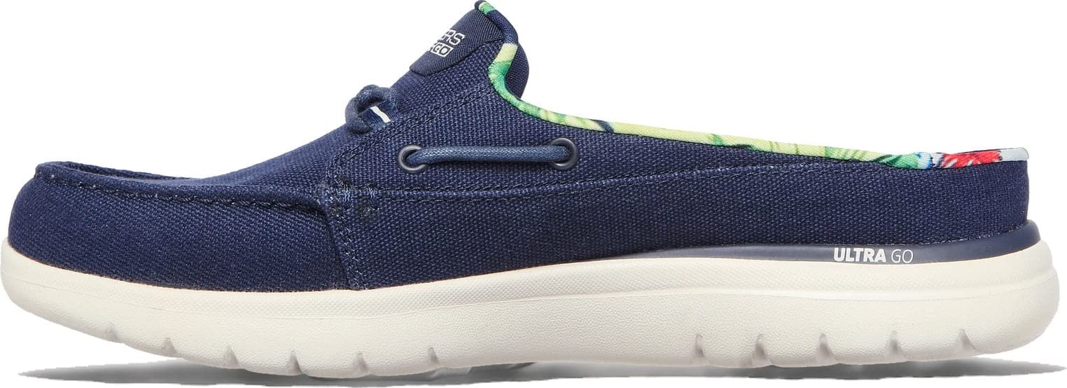 Skechers Women's ON-The-GO Flex-Salt Water Boat Shoe, Navy, 8