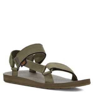 Teva Men's Original Universal Canvas Sandal, Dark Olive, 10