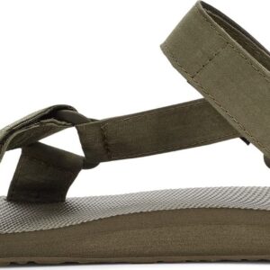 Teva Men's Original Universal Canvas Sandal, Dark Olive, 10