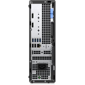 Dell OptiPlex 5000 Desktop Computer - Intel Core i7 12th Gen i7-12700 Dodeca-core (12 Core) 2.10 GHz - 16 GB RAM DDR4 SDRAM - 256 GB M.2 PCI Express NVMe 3.0 x4 SSD - Small Form Factor - Black