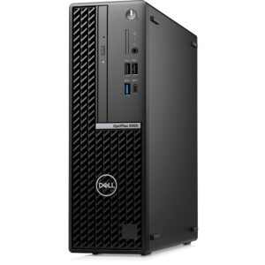 Dell OptiPlex 5000 Desktop Computer - Intel Core i7 12th Gen i7-12700 Dodeca-core (12 Core) 2.10 GHz - 16 GB RAM DDR4 SDRAM - 256 GB M.2 PCI Express NVMe 3.0 x4 SSD - Small Form Factor - Black