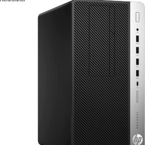 HP EliteDesk 800 G3 Tower Computer, Intel i7-6700, 16GB RAM, 1TB SSD, DisplayPort, DVD-RW, USB-Type-C, Wi-Fi, Bluetooth - Windows 10 Pro (Renewed)