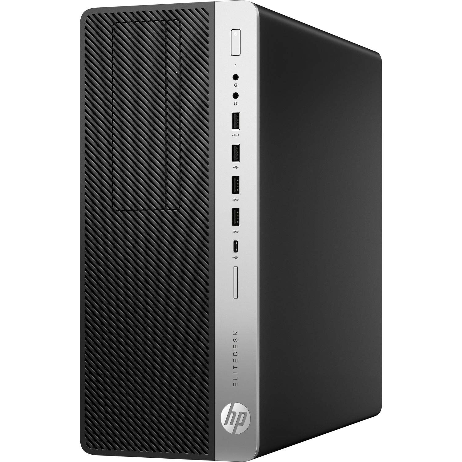 HP EliteDesk 800 G3 Tower Computer, Intel i7-6700, 16GB RAM, 512GB SSD, DisplayPort, DVD-RW, USB-Type-C, Wi-Fi, Bluetooth - Windows 10 Pro (Renewed)