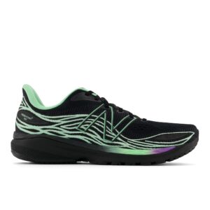 New Balance Women's Fresh Foam X 860 V12 Running Shoe, Black/Agave/Heliotrope, 10