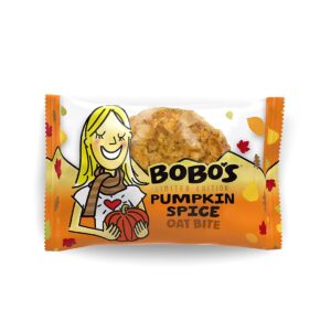 bobo's pumpkin spice oat bite, pack of 30