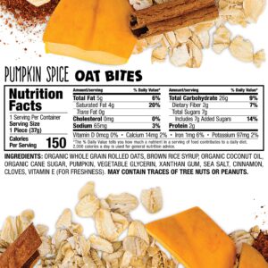 Bobo's Pumpkin Spice Oat Bite, Pack of 30