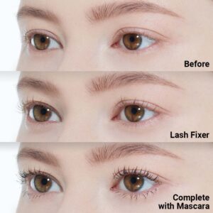 ETUDE Dr. Mascara Fixer For Perfect Lash 01 (Natural Volume Up) NEW 21AD | Long-Lasting Smudge-Proof Mascara Fixer with Care Effect | Eyelash Primer | Korean Makeup