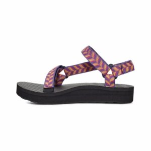 teva women's midform universal sandal, retro geometric imperial palace, 7