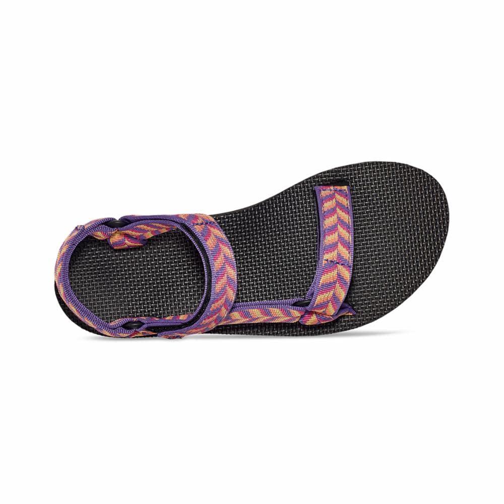 Teva Women's Midform Universal Sandal, Retro Geometric Imperial Palace, 7