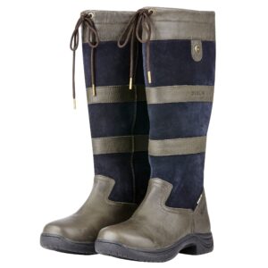 dublin river boots iii, charcoal/navy, ladies 6