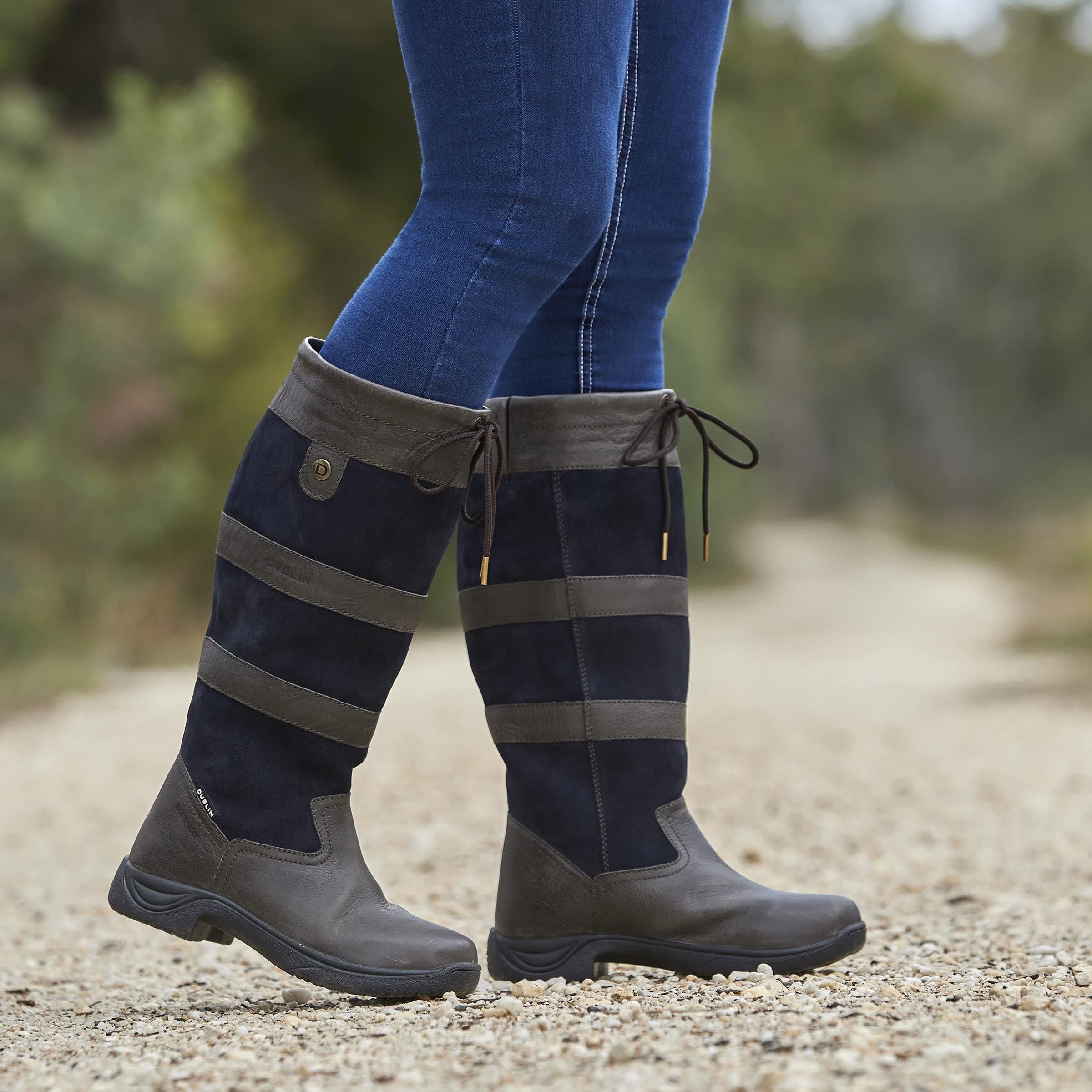 Dublin River Boots III, Charcoal/Navy, Ladies 6