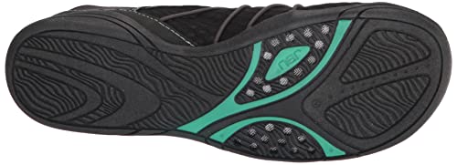 JBU by Jambu Women's Storm Water Ready Shoe, Black/Teal, 11