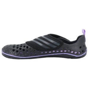 jbu by jambu women's waterfall water ready shoe, black/lavender, 6