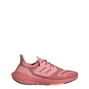 adidas ultraboost 22 running shoes women's, red, size 9